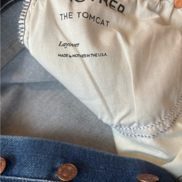 Mother The Tomcat Jeans In Layover NWOT size 32 - Picture 9 of 9